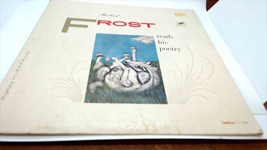 Robert Frost Reads His Poetry LP – Caedmon TC 1060 – Vintage Spoken Word Album