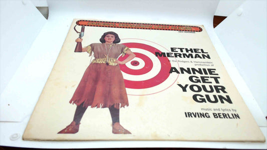 Annie Get Your Gun – Original Broadway Cast LP – Ethel Merman, Irving Berlin – MCA Records, w/ Sleeve and Jacket