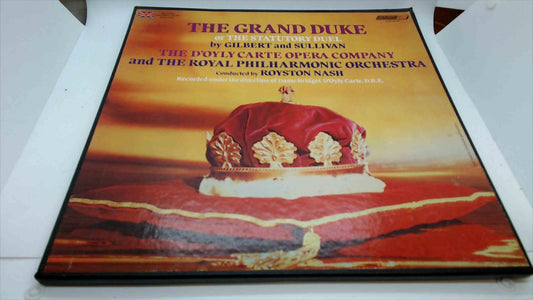 The Grand Duke by Gilbert & Sullivan – 2-Record Box Set w/ Libretto – Like New