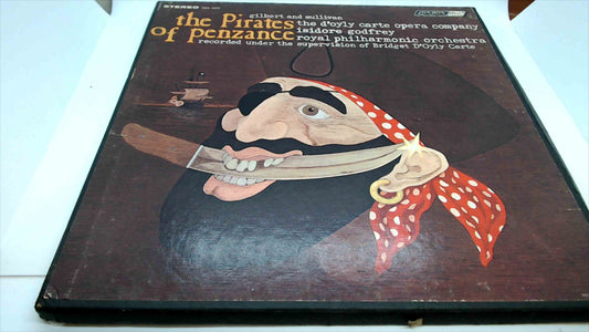 The Pirates of Penzance 2-Record Box Set – Gilbert & Sullivan, D'Oyly Carte Opera Company, London ffrr Stereo