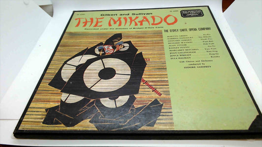 🎵 The Mikado 2-Record Set by Gilbert & Sullivan – D’Oyly Carte Opera Co. – Richmond High Fidelity – VG+ Vinyl