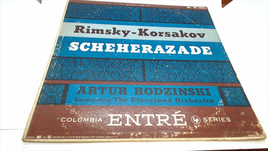 Rimsky-Korsakov – Scheherazade Op. 35 | Artur Rodzinski, Cleveland Orchestra (Columbia Entré LP)