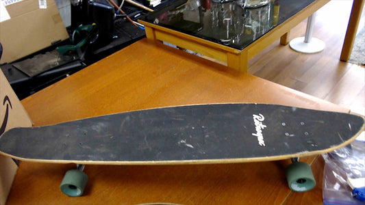 Retrospec Longboard Skateboard – Custom Sticker Deck – Used