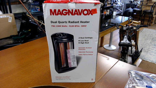 Magnavox Dual Quartz Radiant Space Heater – 1500W – Used, Tested & Working