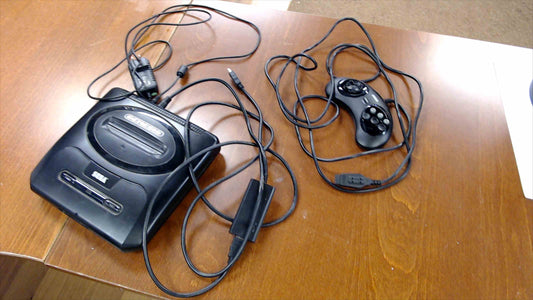 🎮 Sega Genesis Console Bundle w/ 35+ Games, Controller, Power & AV Cables – Tested & Working