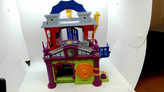 Marvel Super Hero Adventures Spider-Man Green Goblin Bank Playset
