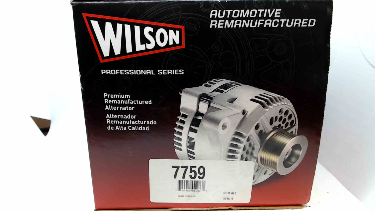 Wilson Professional Series Reman Alternator – Model 7759 – New in Box