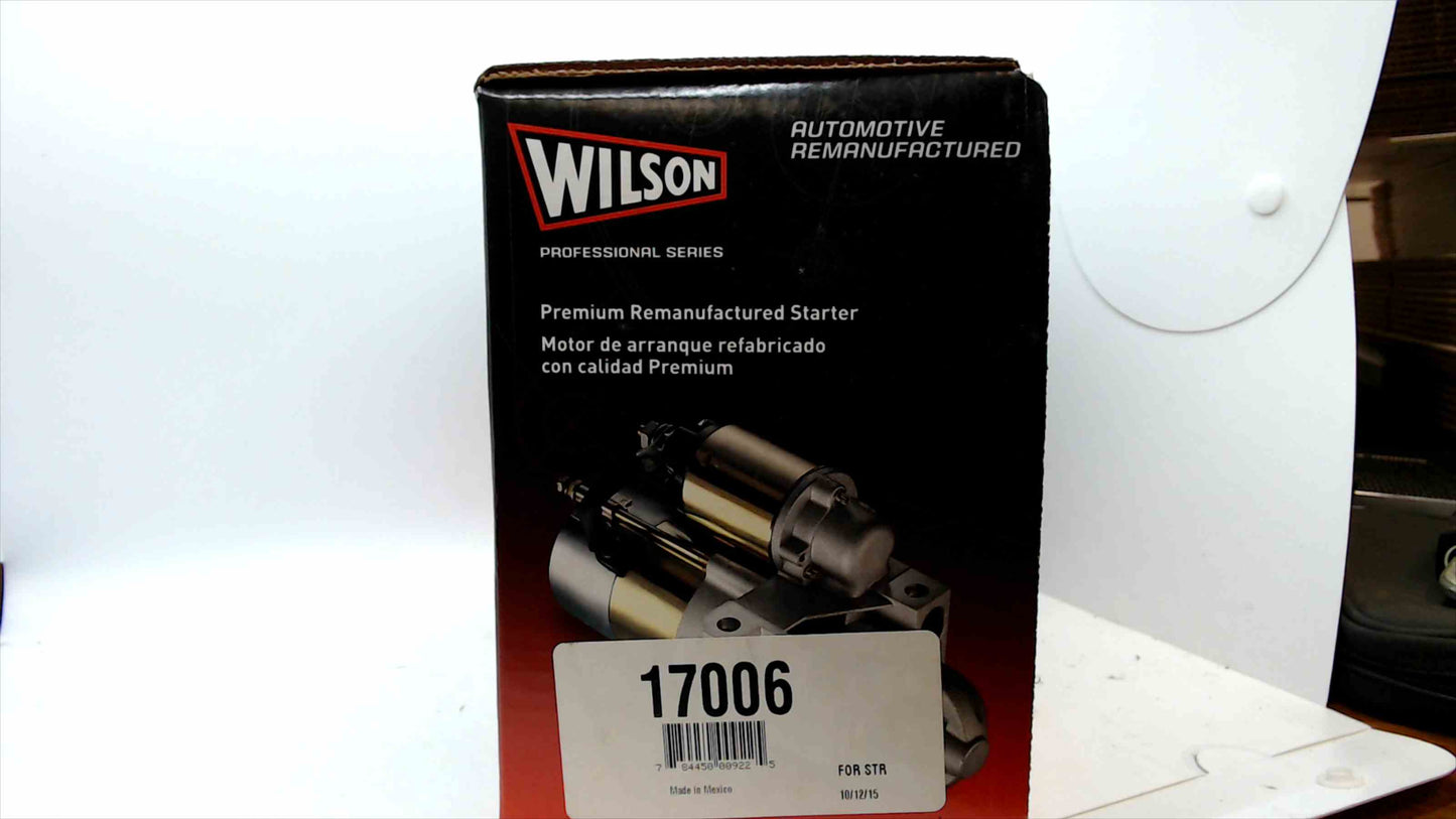 Wilson Professional Series Remanufactured Starter – Part No. 17006