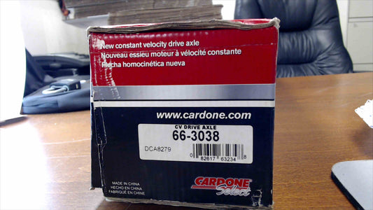 Cardone Select New CV Drive Axle – Model 66-3038