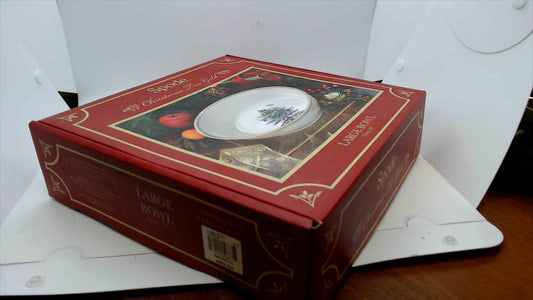 Spode Christmas Tree Gold Collection 12" Large Serving Bowl – Dishwasher & Freezer Safe