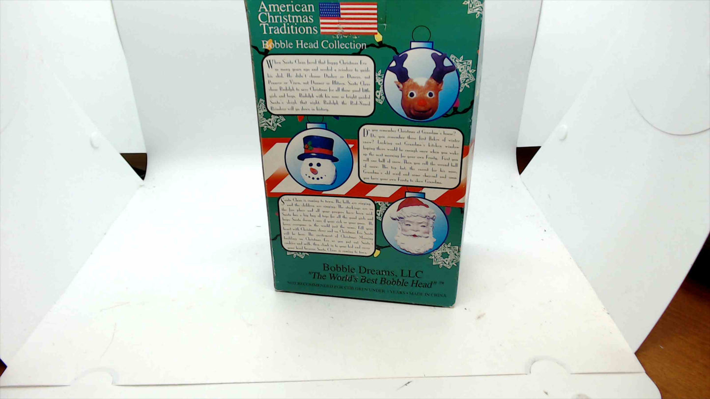 Bobble Dreams Santa Claus Christmas Bobblehead – Handcrafted & Hand Painted