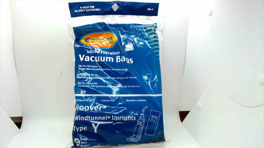 EnviroCare Micro Filtration Vacuum Bags for Hoover WindTunnel Uprights – Type Y (9-Pack)