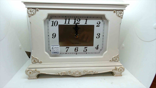 Seiko QXW227WLH Musical Mantel Clock with Jewelry Storage