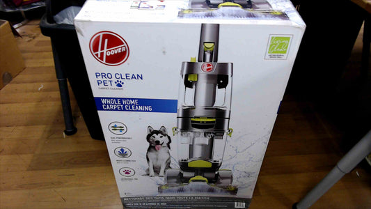 Hoover Pro Clean Pet Carpet Cleaner – Whole Home Carpet Cleaning – Brand New Sealed