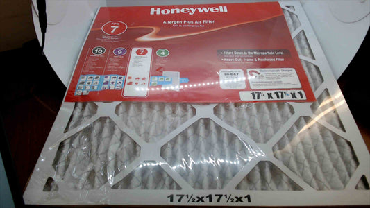 Honeywell Allergen Plus Air Filter 17.5x17.5x1 – FPR 7, New in Package
