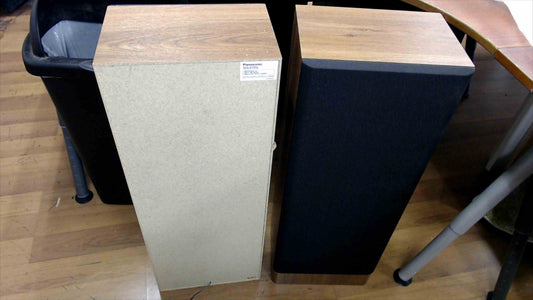 🎶 Panasonic SB-ZR620 Vintage Floor Speakers – Simulated Wood Cabinet – New/Unused