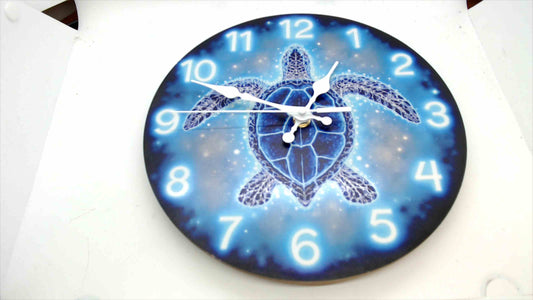 Brand New Sea Turtle Wall Clock – Ocean Theme Home Décor