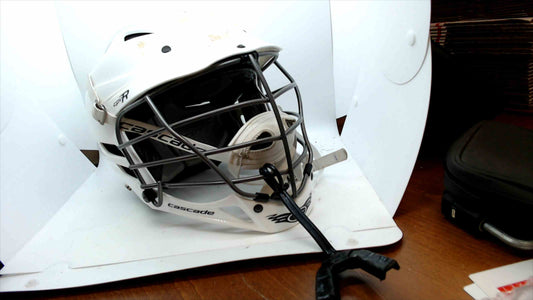Cascade CPX-R White Lacrosse Helmet – Adult Size