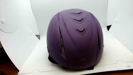 Ovation Riding Helmet – Purple (M/L, 57–61 cm)