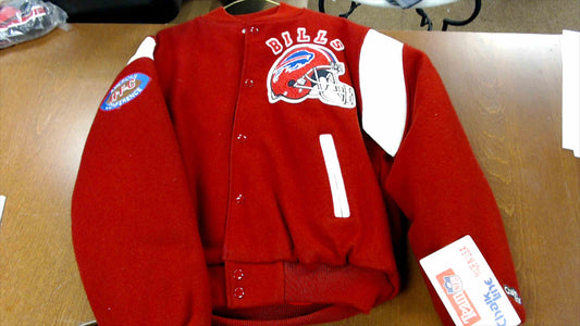 Buffalo Bills Chalk Line NFL Varsity Jacket – Red/White – New With Tags - Medium