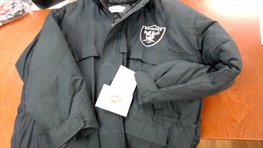 Vintage Chalk Line Raiders NFL Hooded Puffer Jacket XXL – New with Tags