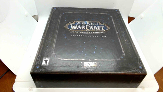 World of Warcraft: Battle for Azeroth Collector’s Edition Box Set – Art Book, Coin, Soundtrack, No Usable Key