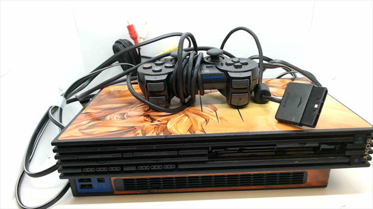 Sony PlayStation 2 Street Fighter 15th Anniversary Edition Console w/ DualShock 2 Controller – Tested & Working