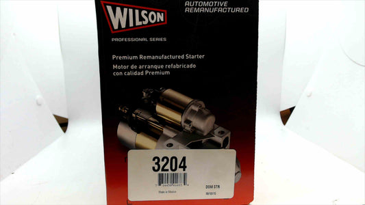 Wilson 3204 Premium Remanufactured Starter – Automotive Replacement Part