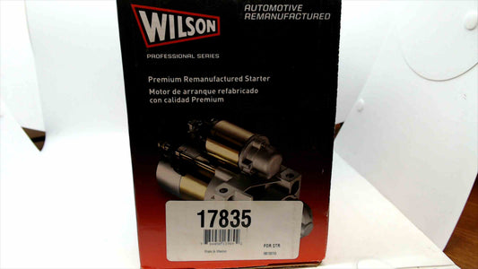 Wilson 17835 Premium Remanufactured Starter – Professional Series Automotive Replacement