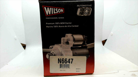 Wilson N6647 Premium 100% New Starter Motor – High Quality Automotive Replacement