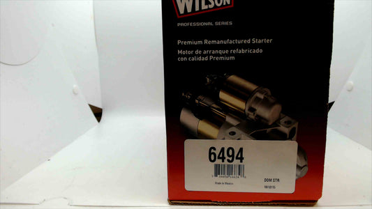 Wilson 6494 Premium Remanufactured Starter Motor – High Quality Replacement