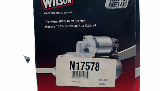 Wilson N17578 Premium 100% New Starter Motor – High Quality Replacement