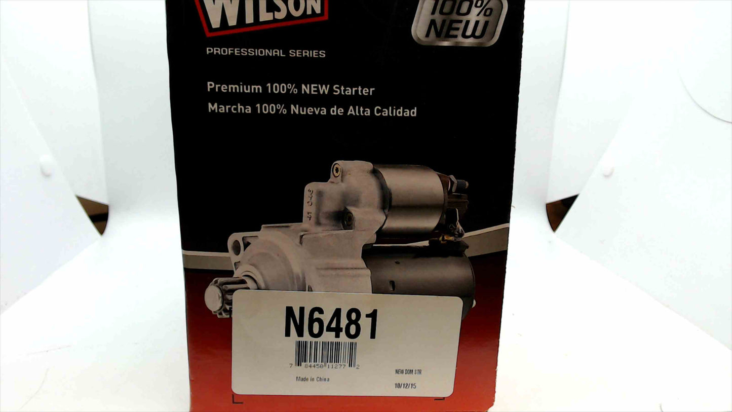 Wilson N6481 Premium 100% NEW Starter Motor – Professional Series