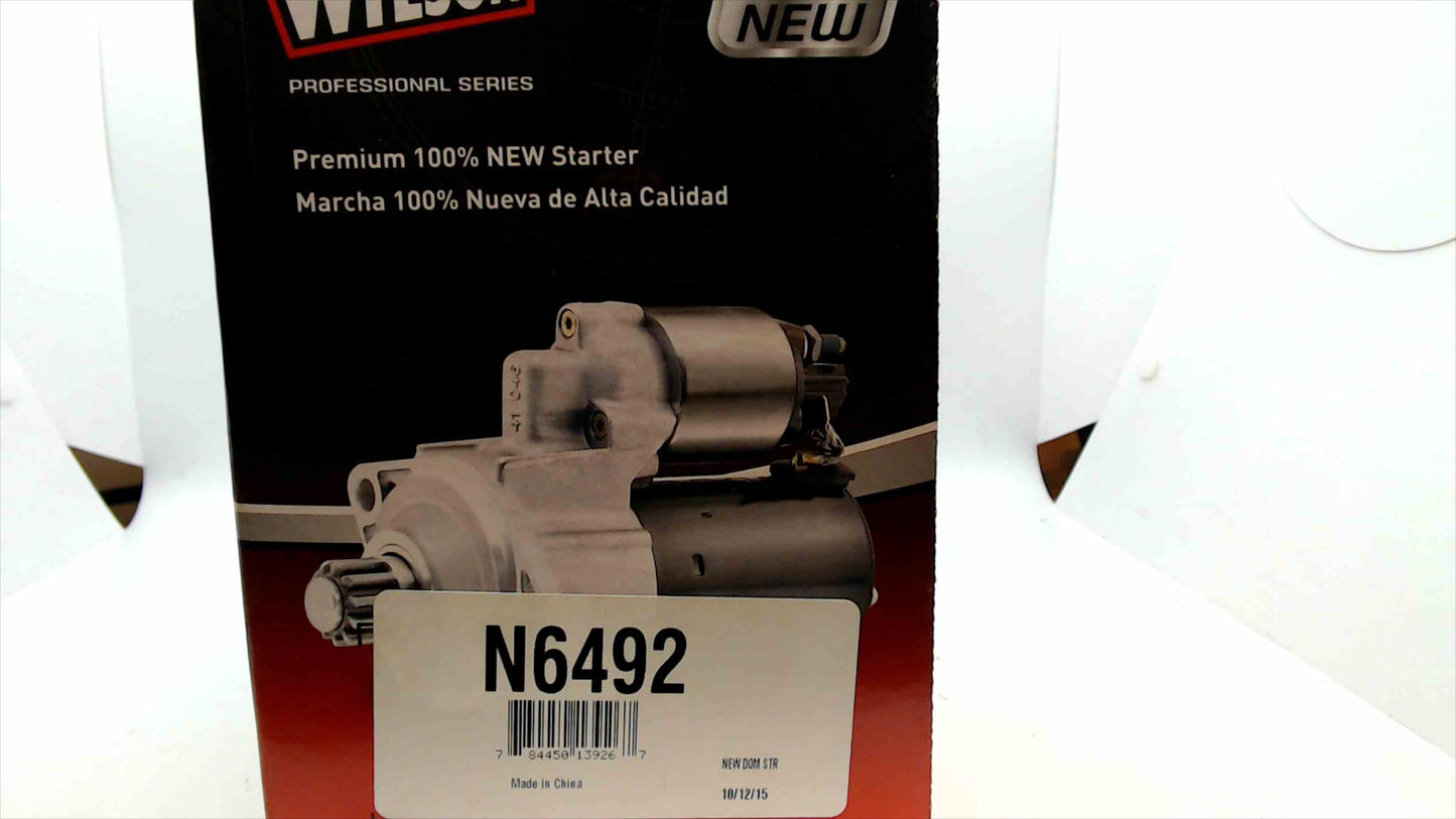 Wilson N6492 Premium 100% NEW Starter Motor – Professional Series