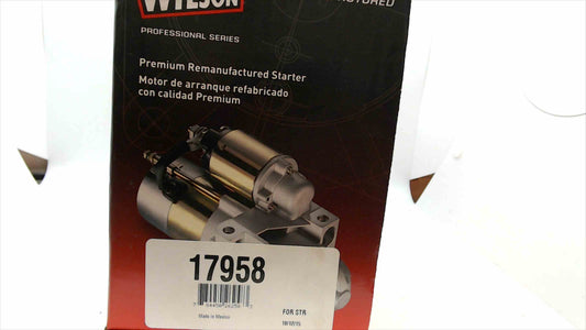 Wilson 17958 Premium Remanufactured Starter – Professional Series