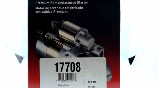Wilson Professional Series 17708 Premium Remanufactured Starter