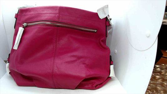 Coach Leather Shoulder Bag – Fuchsia Pink – NWT (Style F15064)