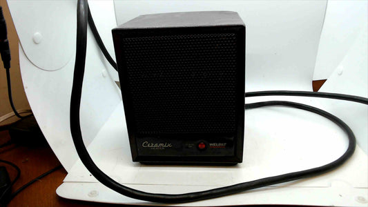 Welbilt Ceramix Electric Space Heater – Compact Brown – Tested & Working