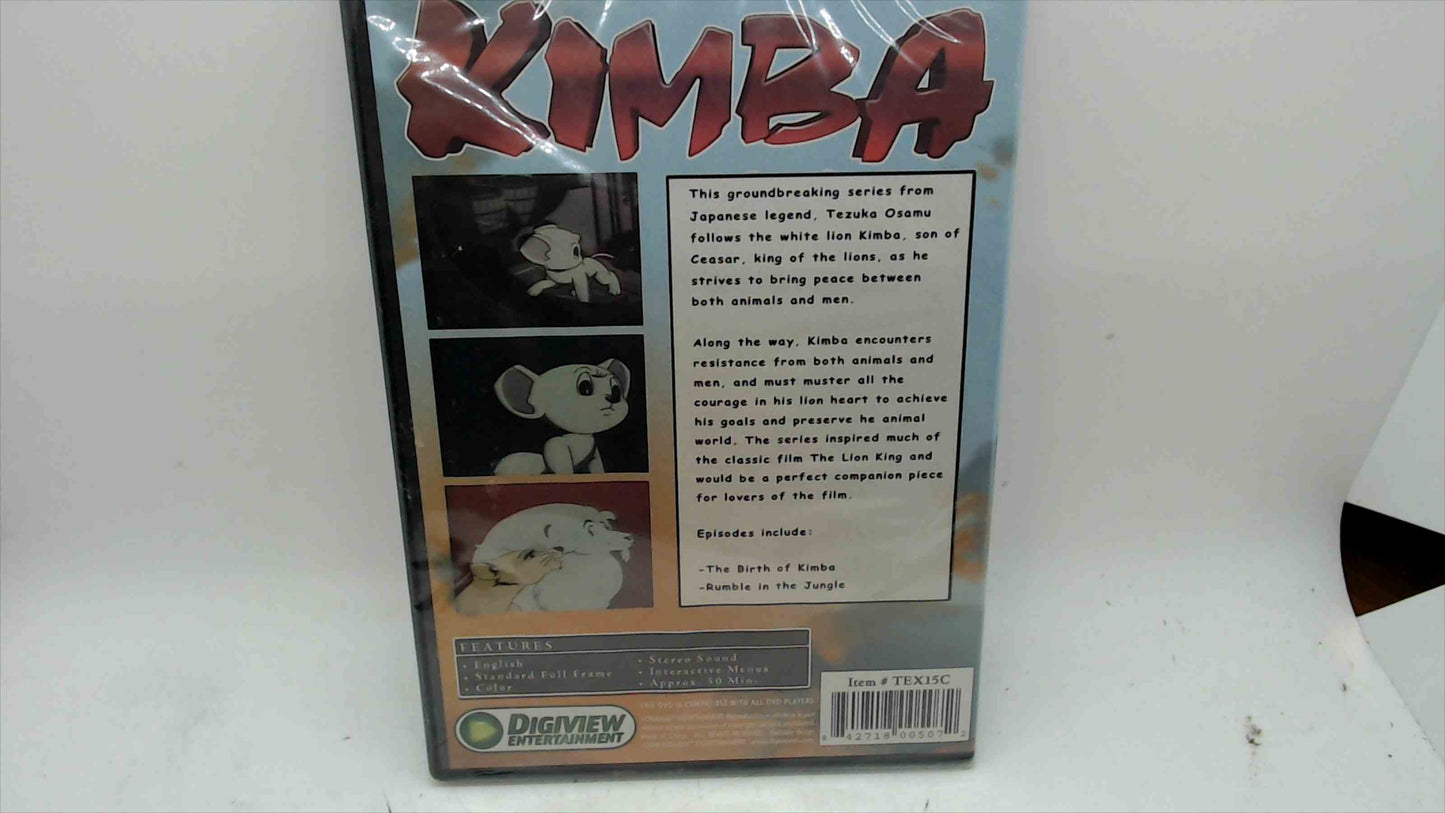 📀 Kimba the Lion DVD (Classic Anime by Osamu Tezuka) – Brand New Sealed