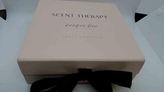 Scent Therapy “Pamper Box” by Adele Gourdain – Set of 4 Scented Candles in Glass Jars – New in Gift Box