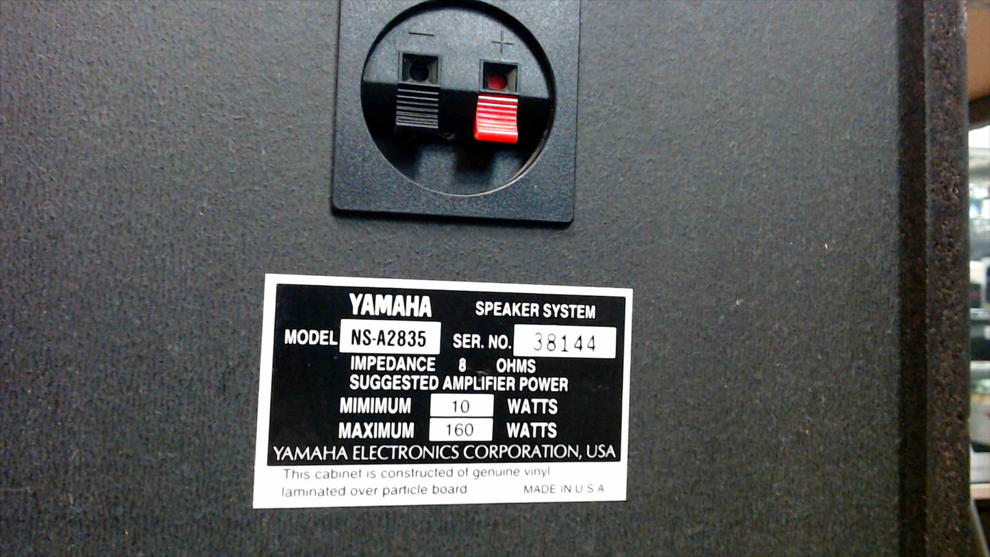 Yamaha RX-V383 AV Receiver + Sony STR-DE197 Stereo Receiver + Yamaha NS-A2835 Floor Speakers (pair) – Tested