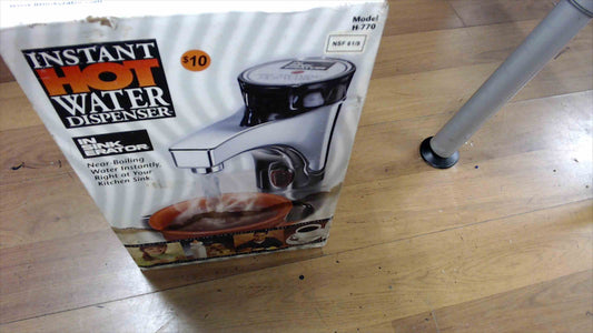 InSinkErator Instant Hot Water Dispenser – Model H-770 – NEW (Box Damaged, Unopened)