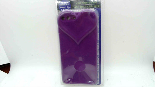 Purple Heart Silicone Case for iPhone 7 Plus / 8 Plus – New Sealed
