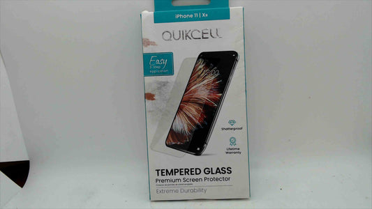 Quikcell Tempered Glass Screen Protector for iPhone 11 / XR – New/Sealed
