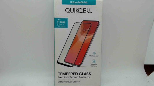 Quikcell Tempered Glass Screen Protector for Nokia G400 5G – New/Sealed