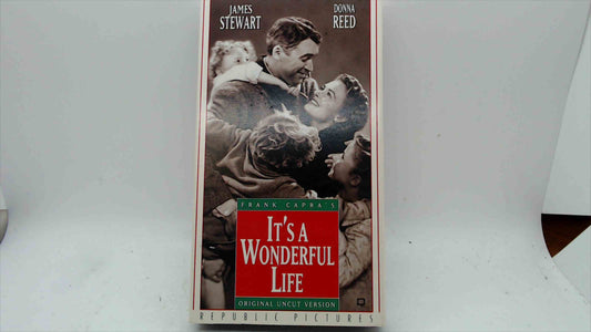 It’s a Wonderful Life — VHS (Republic Pictures, Original Uncut Version) — Excellent Condition