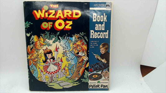 The Wizard of Oz – Peter Pan Records 45 RPM Book & Record Set (#1944), 24-Page Read-Along