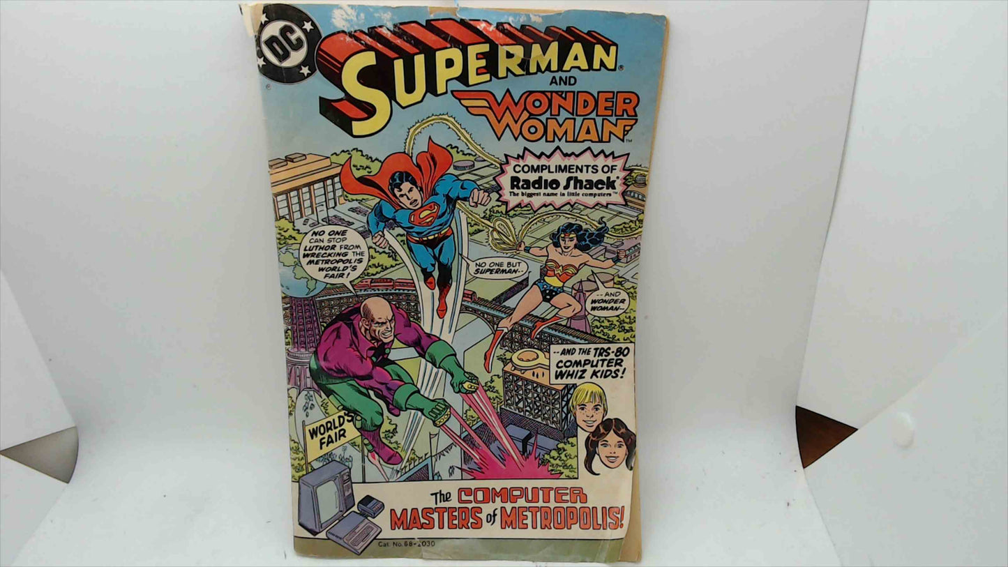 Superman & Wonder Woman: The Computer Masters of Metropolis! (1982 Radio Shack/DC promo)