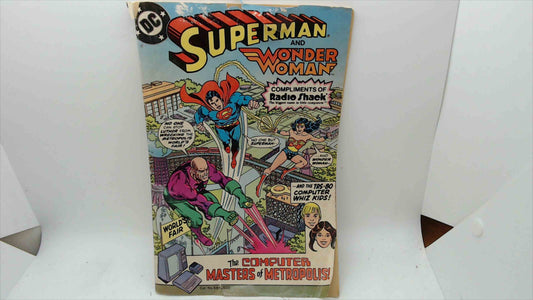 Superman & Wonder Woman: The Computer Masters of Metropolis! (1982 Radio Shack/DC promo)