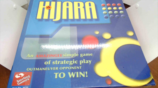 Hijara Board Game (Sterling/Sunnywood, 2003) – Abstract Strategy, 2 Players, Ages 5+ – Factory Sealed